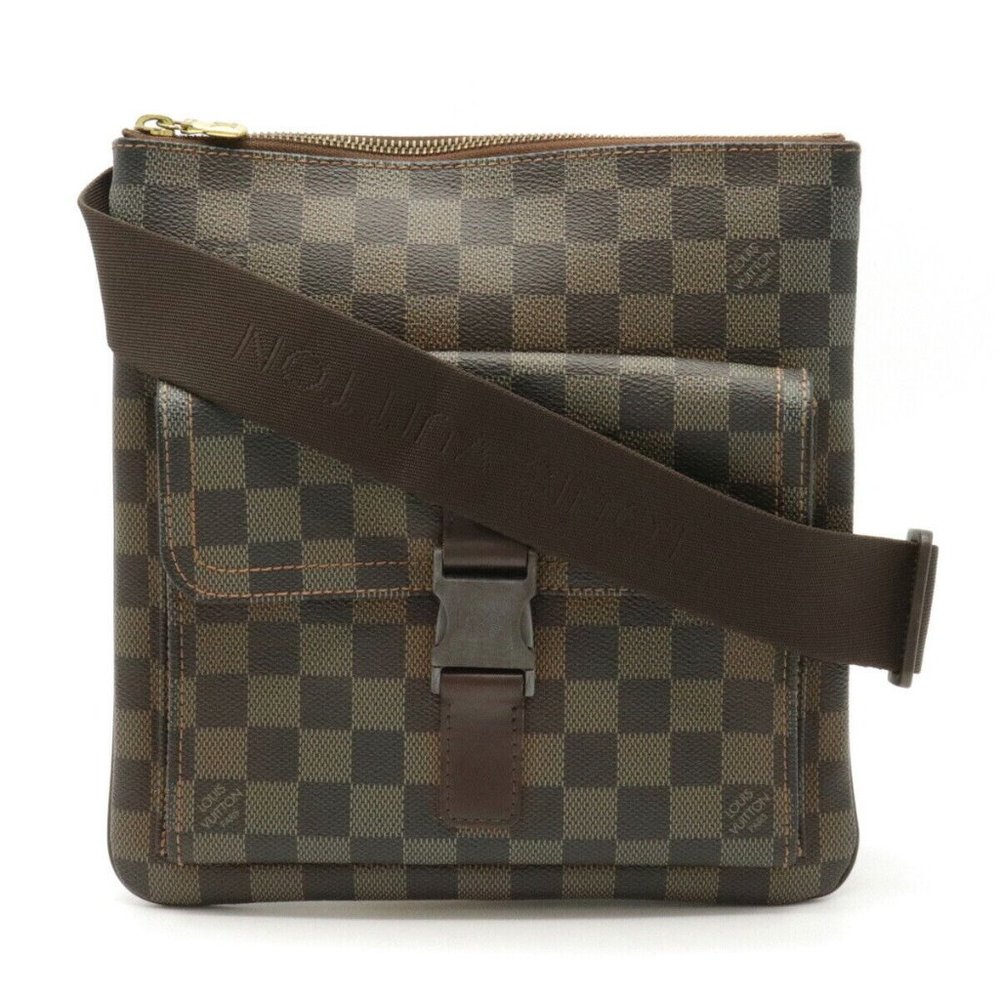Melville Pochette Damier Graphite Black Shoulder Bag